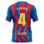 Levné Mužský Fotbalový Dres FC Barcelona R. Araujo 4 Čtvrtý 2025-26