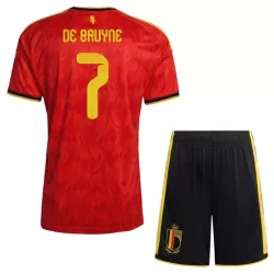 Levné Dětský Fotbalový Dres Belgie De Bruyne 7 Domácí Mistrovství Světa 2026