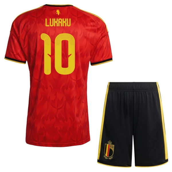 Levné Dětský Fotbalový Dres Belgie Lukaku 10 Domácí Mistrovství Světa 2026