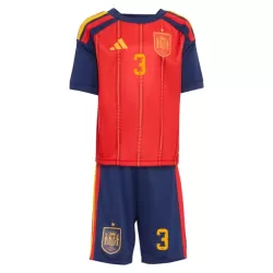 Levné Dětský Fotbalový Dres Španělsko Le Normand 3 Domácí Mistrovství Světa 2026