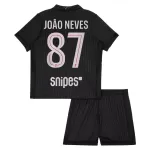 Levné Dětský Fotbalový Dres Paris Saint-Germain Joao Neves 87 Čtvrtý Jordan 2025-26