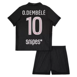 Levné Dětský Fotbalový Dres Paris Saint-Germain O. Dembele 10 Čtvrtý Jordan 2025-26