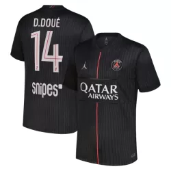 Levné Mužský Fotbalový Dres Paris Saint-Germain D. Doue 14 Čtvrtý Jordan 2025-26