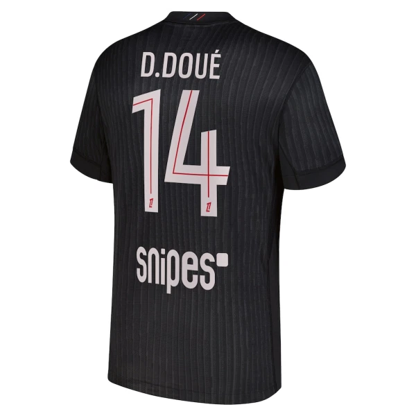 Levné Mužský Fotbalový Dres Paris Saint-Germain D. Doue 14 Čtvrtý Jordan 2025-26