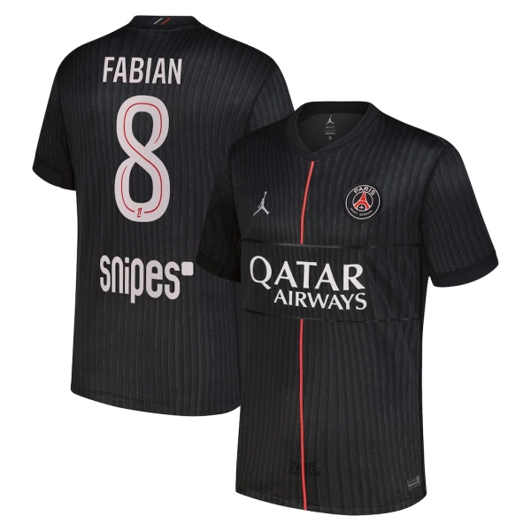 Levné Mužský Fotbalový Dres Paris Saint-Germain Fabian 8 Čtvrtý Jordan 2025-26