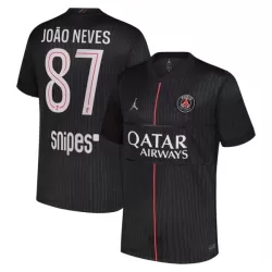 Levné Mužský Fotbalový Dres Paris Saint-Germain Joao Neves 87 Čtvrtý Jordan 2025-26