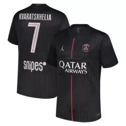 Levné Mužský Fotbalový Dres Paris Saint-Germain Kvaratskhelia 7 Čtvrtý Jordan 2025-26 Levné Mužský Fotbalový Dres Paris Saint-Germain Kvaratskhelia 7 Čtvrtý Jordan 2025-26
