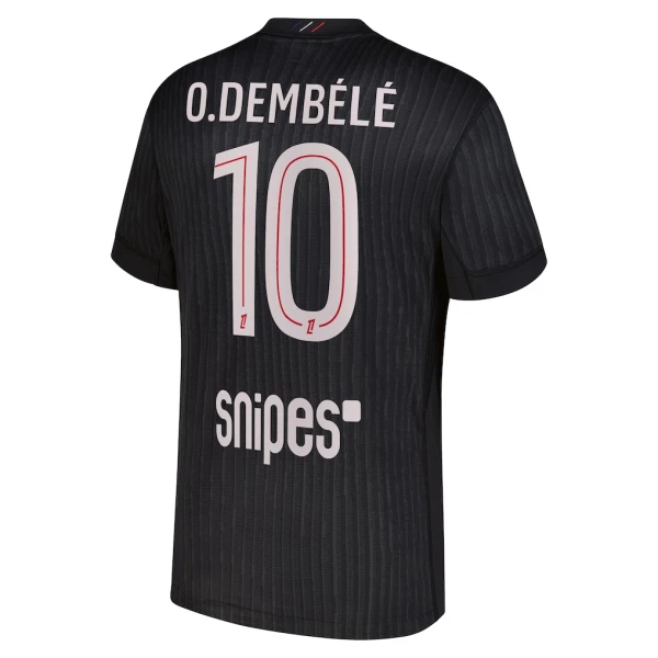 Levné Mužský Fotbalový Dres Paris Saint-Germain O. Dembele 10 Čtvrtý Jordan 2025-26