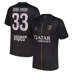 Levné Mužský Fotbalový Dres Paris Saint-Germain Zaire-Emery 33 Čtvrtý Jordan 2025-26