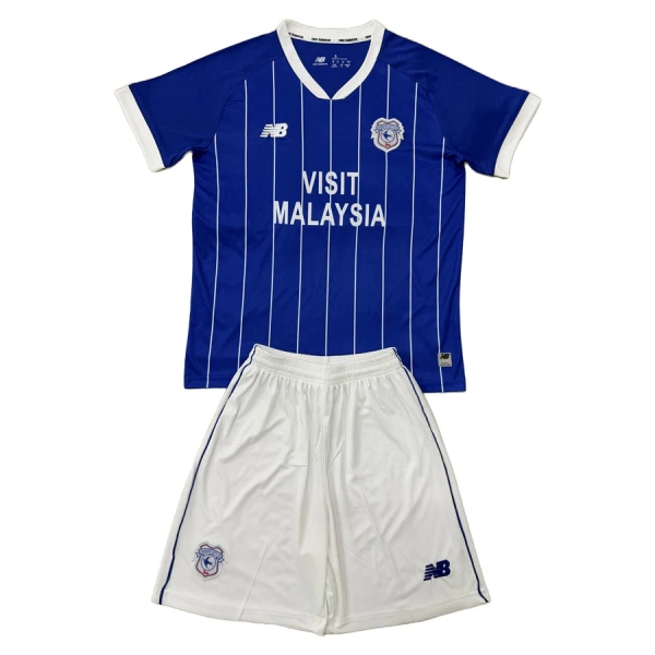 Levné Dětský Fotbalový Dres Cardiff City Domácí 2025-26