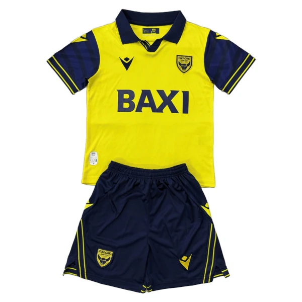 Levné Dětský Fotbalový Dres Oxford United Domácí 2025-26