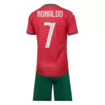 Levné Dětský Fotbalový Dres Portugalsko Ronaldo 7 Domácí Mistrovství Světa 2026