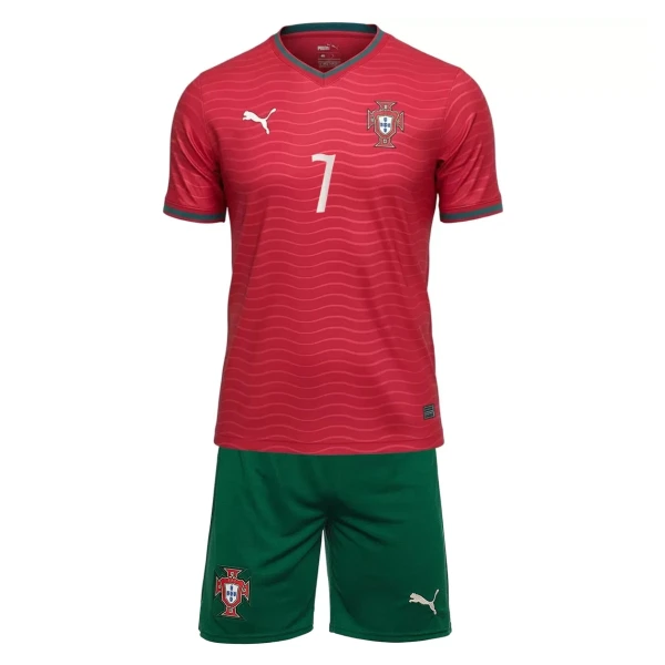 Levné Dětský Fotbalový Dres Portugalsko Ronaldo 7 Domácí Mistrovství Světa 2026