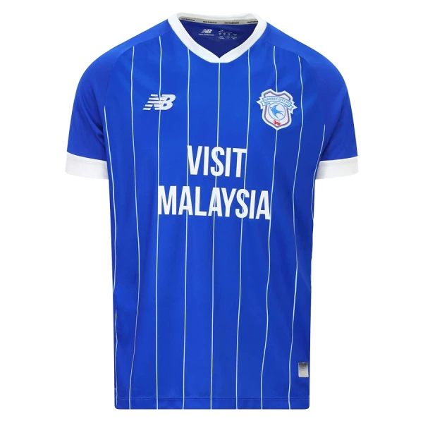 Levné Mužský Fotbalový Dres Cardiff City Domácí 2025-26