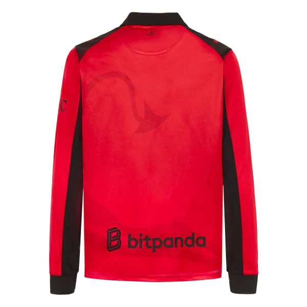 Levné Mužský Fotbalový Dres AC Milán Čtvrtý 2025-26 Dlouhý Rukáv