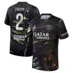 Levné Mužský Fotbalový Dres Paris Saint-Germain Hakimi 2 Night 2025-26