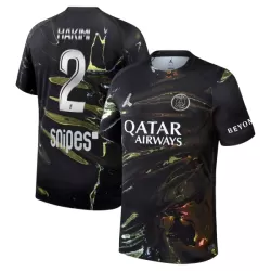 Levné Mužský Fotbalový Dres Paris Saint-Germain Hakimi 2 Night 2025-26
