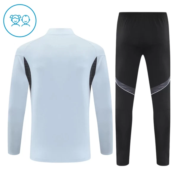 Levné Dětský Japonsko Tréninkové teplákové soupravy Čtvrt-Zip 2026 Bílá