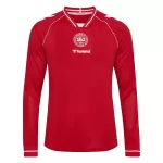 Levné Mužský Fotbalový Dres Dánsko Domácí Mistrovství Světa 2026 Dlouhý Rukáv