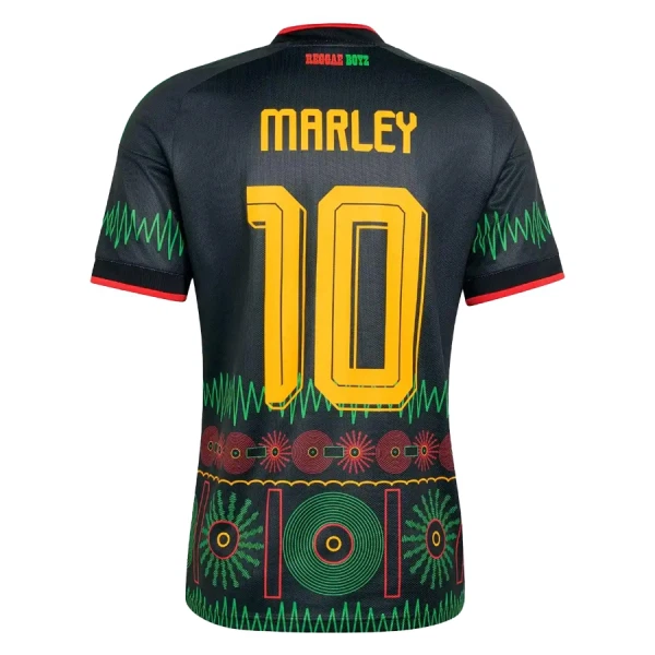 Levné Mužský Fotbalový Dres Jamajka Bob Marley 10 Venkovní Mistrovství Světa 2026