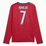 Levné Mužský Fotbalový Dres Portugalsko Ronaldo 7 Domácí Mistrovství Světa 2026 Dlouhý Rukáv