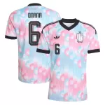 Levné Mužský Fotbalový Dres Belgie Onana 6 Venkovní Mistrovství Světa 2026