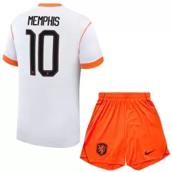 Levné Dětský Fotbalový Dres Nizozemsko Memphis 10 Venkovní Mistrovství Světa 2026