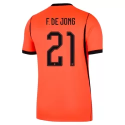 Levné Mužský Fotbalový Dres Nizozemsko Frenkie de Jong 21 Domácí Mistrovství Světa 2026