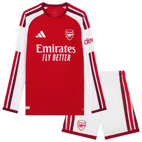 Levné Dětský Fotbalový Dres Arsenal Domácí 2026-27 Dlouhý Rukáv