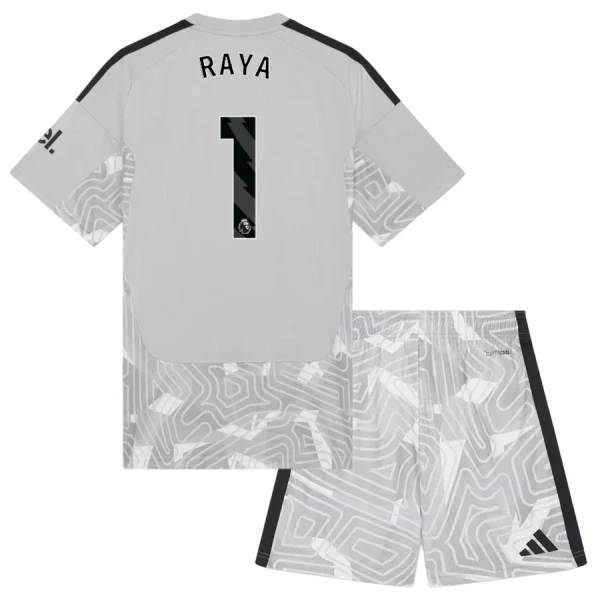 Levné Dětský Fotbalový Dres Arsenal Raya 1 Brankářské Domácí 2026-27 Levné Dětský Fotbalový Dres Arsenal Raya 1 Brankářské Domácí 2026-27