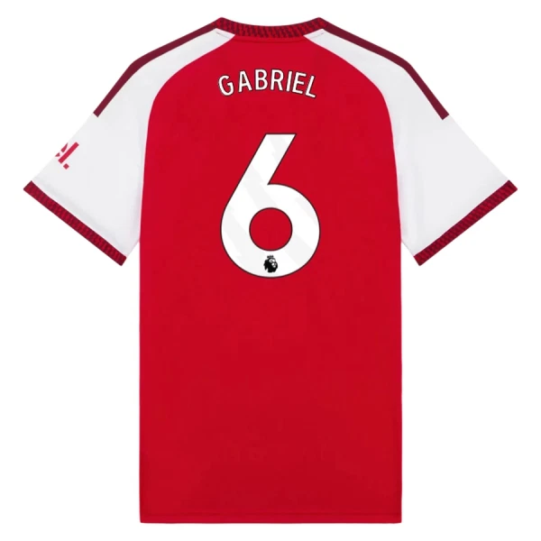 Levné Mužský Fotbalový Dres Arsenal Gabriel 6 Domácí 2026-27 Levné Mužský Fotbalový Dres Arsenal Gabriel 6 Domácí 2026-27