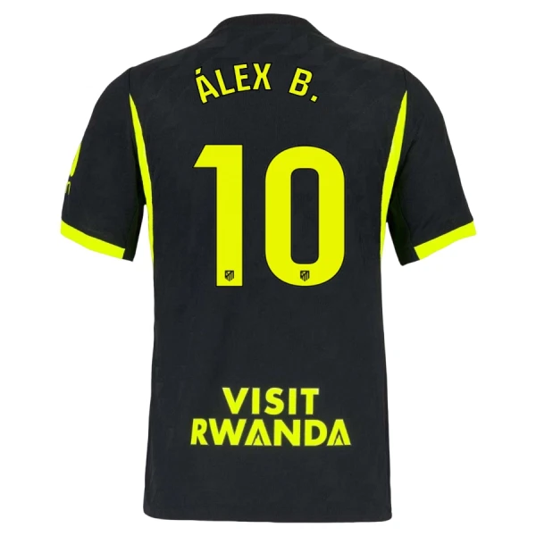 Levné Mužský Fotbalový Dres Atlético Madrid Alex B. 10 Venkovní 2026-27