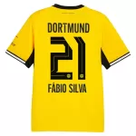 Levné Mužský Fotbalový Dres Borussia Dortmund Fabio Silva 21 Domácí 2026-27