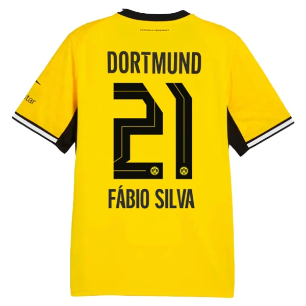 Levné Mužský Fotbalový Dres Borussia Dortmund Fabio Silva 21 Domácí 2026-27
