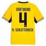 Levné Mužský Fotbalový Dres Borussia Dortmund N. Schlotterbeck 4 Domácí 2026-27