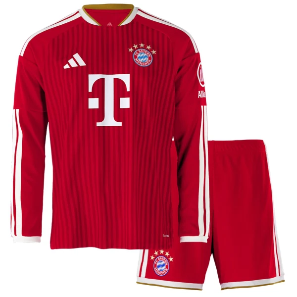 Levné Dětský Fotbalový Dres FC Bayern Mnichov Domácí 2026-27 Dlouhý Rukáv Levné Dětský Fotbalový Dres FC Bayern Mnichov Domácí 2026-27 Dlouhý Rukáv