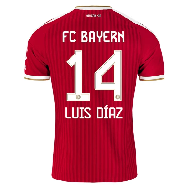 Levné Dětský Fotbalový Dres FC Bayern Mnichov Luis Diaz 14 Domácí 2026-27