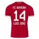 Levné Dětský Fotbalový Dres FC Bayern Mnichov Luis Diaz 14 Domácí 2026-27