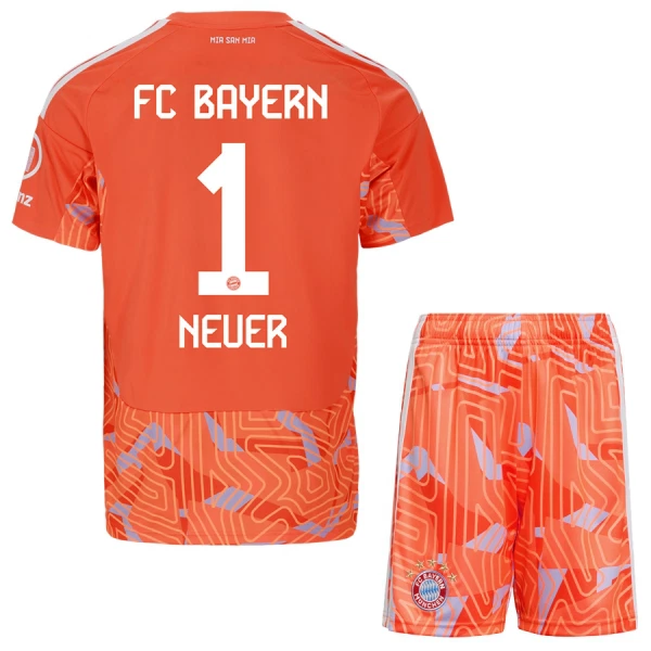 Levné Dětský Fotbalový Dres FC Bayern Mnichov Neuer 1 Venkovní Brankářské 2026-27