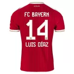Levné Mužský Fotbalový Dres FC Bayern Mnichov Luis Diaz 14 Domácí 2026-27