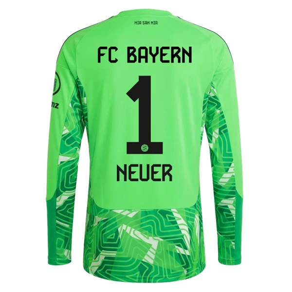 Levné Mužský Fotbalový Dres FC Bayern Mnichov Neuer 1 Brankářské Domácí 2026-27 Dlouhý Rukáv