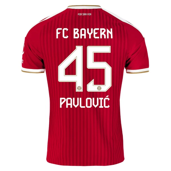 Levné Mužský Fotbalový Dres FC Bayern Mnichov Pavlovic 45 Domácí 2026-27 Levné Mužský Fotbalový Dres FC Bayern Mnichov Pavlovic 45 Domácí 2026-27