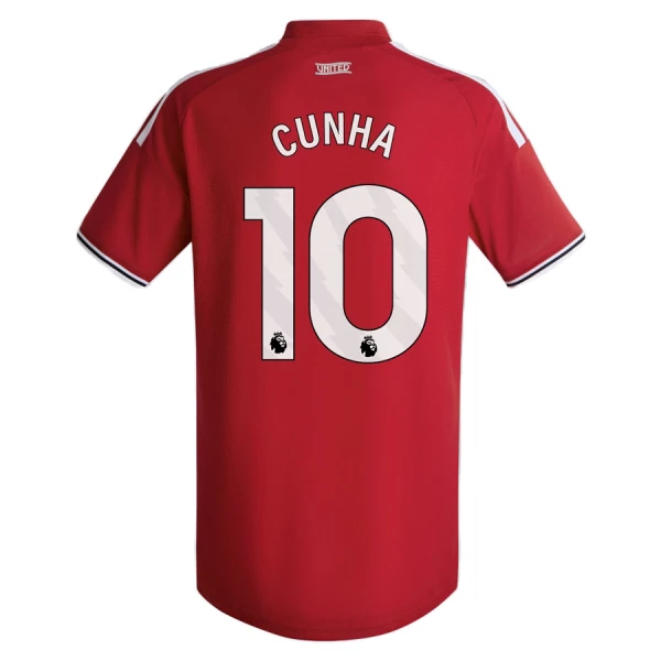 Levné Dětský Fotbalový Dres Manchester United Cunha 10 Domácí 2026-27