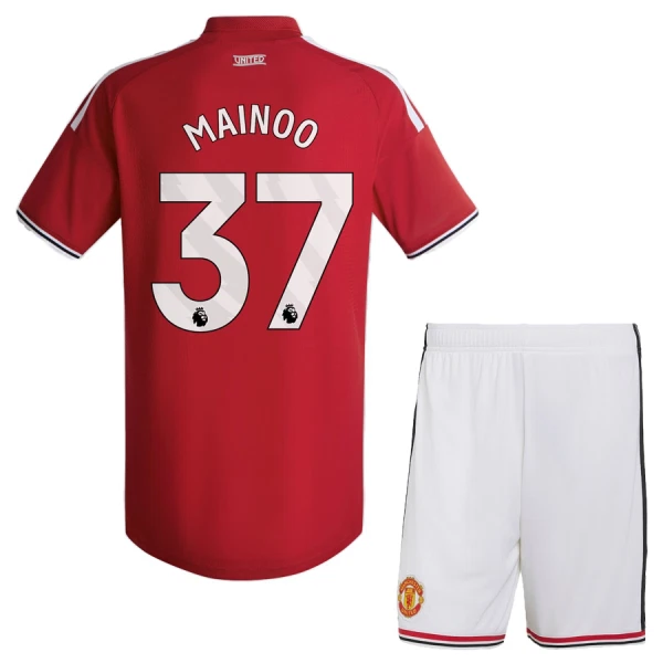Levné Dětský Fotbalový Dres Manchester United Mainoo 37 Domácí 2026-27 Levné Dětský Fotbalový Dres Manchester United Mainoo 37 Domácí 2026-27