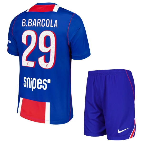 Levné Dětský Fotbalový Dres Paris Saint-Germain Bradley Barcola 29 Domácí 2026-27 Levné Dětský Fotbalový Dres Paris Saint-Germain Bradley Barcola 29 Domácí 2026-27