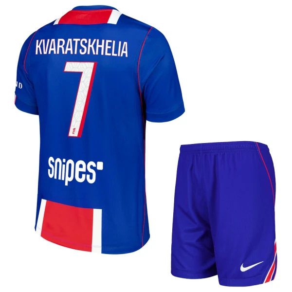 Levné Dětský Fotbalový Dres Paris Saint-Germain Kvaratskhelia 7 Domácí 2026-27