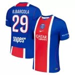 Levné Mužský Fotbalový Dres Paris Saint-Germain Bradley Barcola 29 Domácí 2026-27