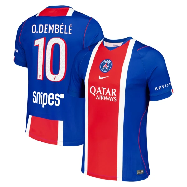 Levné Mužský Fotbalový Dres Paris Saint-Germain O. Dembele 10 Domácí 2026-27 Levné Mužský Fotbalový Dres Paris Saint-Germain O. Dembele 10 Domácí 2026-27