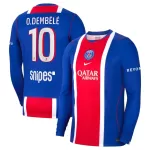 Levné Mužský Fotbalový Dres Paris Saint-Germain O. Dembele 10 Domácí 2026-27 Dlouhý Rukáv