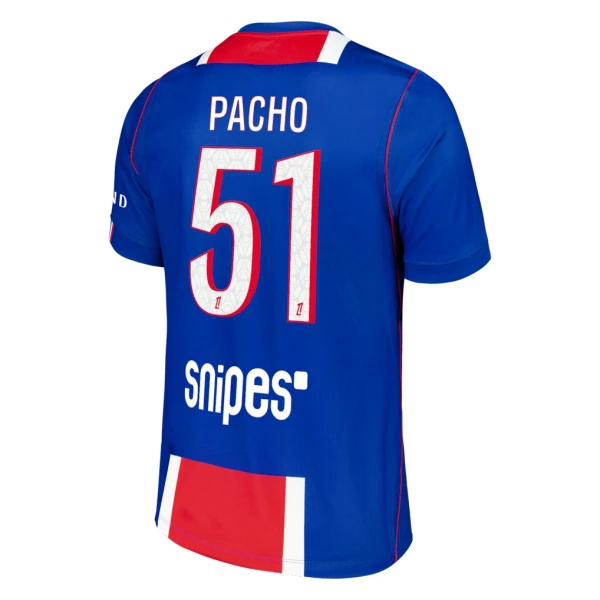 Levné Mužský Fotbalový Dres Paris Saint-Germain Pacho 51 Domácí 2026-27